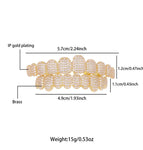 gold picture upper and lower teeth