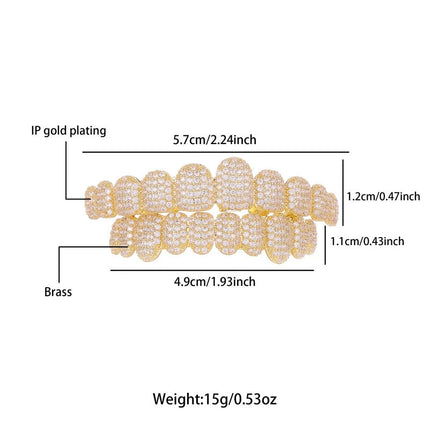 Gold-Plated Grillz Set