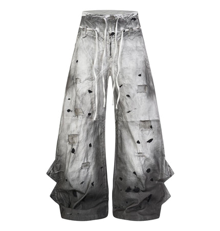 Inkjet Graded Wide Denim