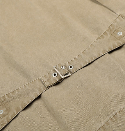 Punk Cropped Denim Work Jacket