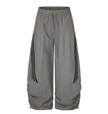 Pleated Three-Stripe Track Set
