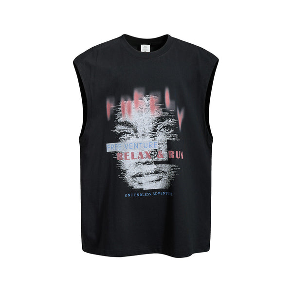 Vintage Face Graphic Tank