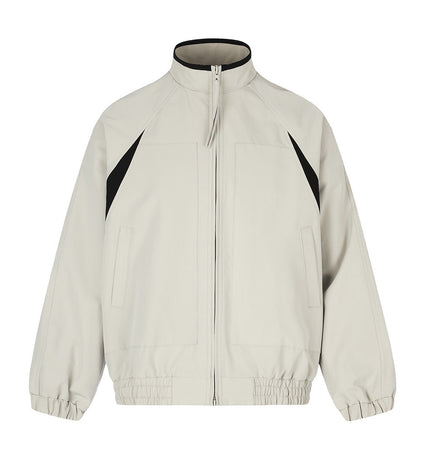 Deconstructed Colour-Block Jacket