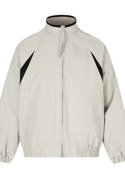 Deconstructed Colour-Block Jacket