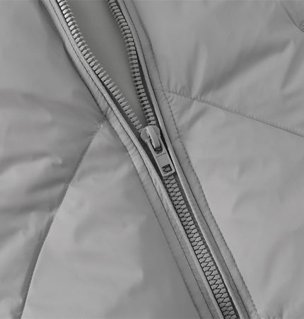 Two-Way Zip Puffer Vest