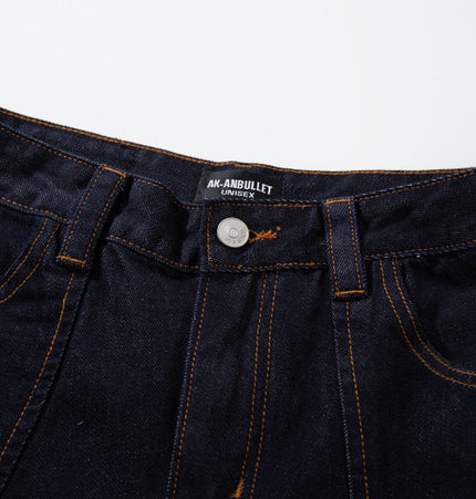 Vintage Deconstructed Scimitar Jeans