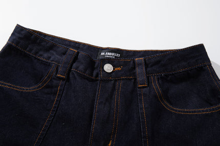 Vintage Deconstructed Scimitar Jeans