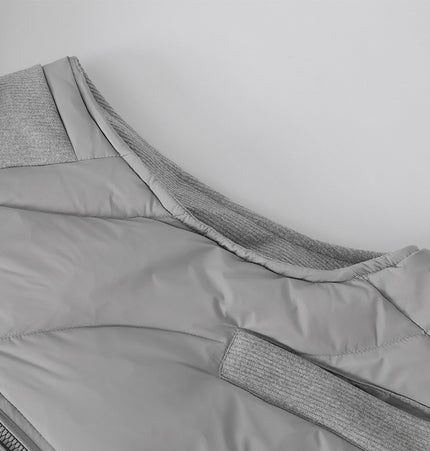 Two-Way Zip Puffer Vest