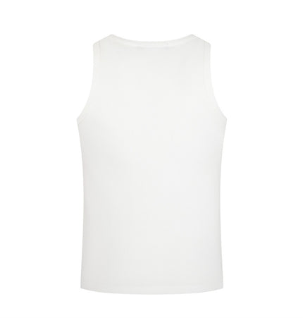Letter Graphic U-Neck Tank