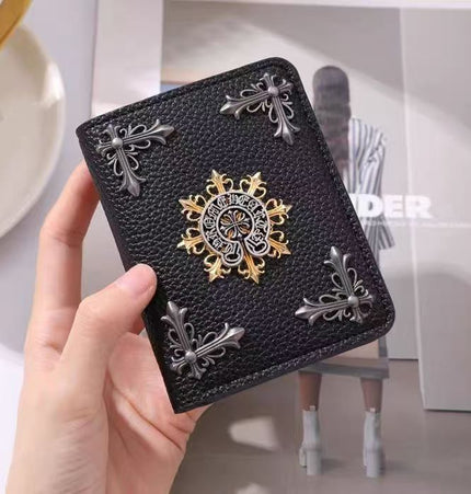 Cro Cross universal card holder, trendy brand driver's license leather case, driving license protective cover, wallet cross-border large capacity, high capacity