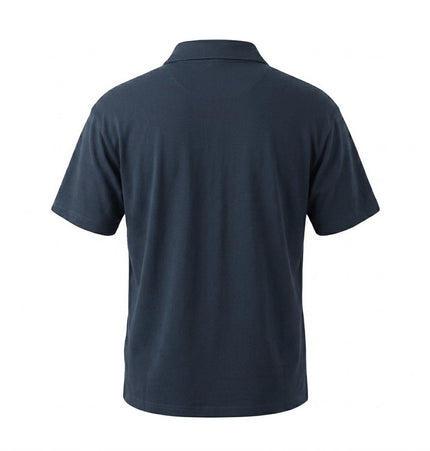American letter print sporty loose polo shirt for men, summer INS street trend lapel short-sleeve T-shirt, casual