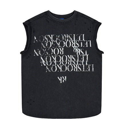 Wasteland Distressed Graphic Tank
