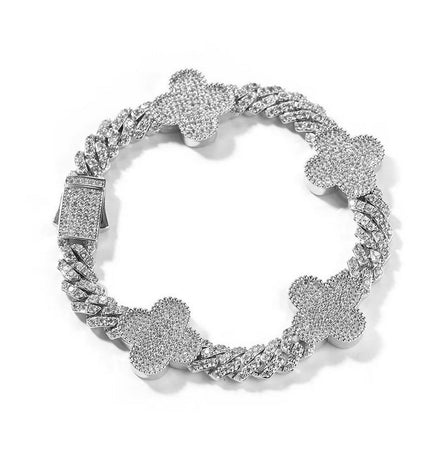Clover Stone Bracelet