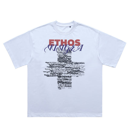 White Ink Tee