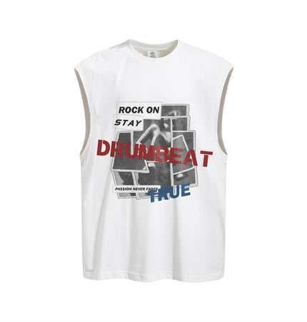 Figure Graphic Wide-Shoulder Tank