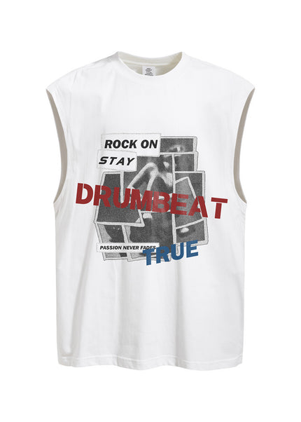 Figure Graphic Wide-Shoulder Tank