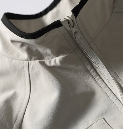 Deconstructed Colour-Block Jacket