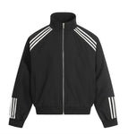 M / black jacket