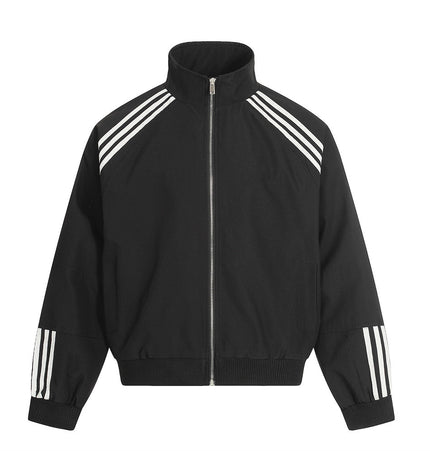 Pleated Three-Stripe Sports Set