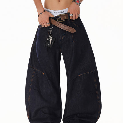 Vintage Deconstructed Scimitar Jeans