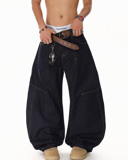 Vintage Deconstructed Scimitar Jeans