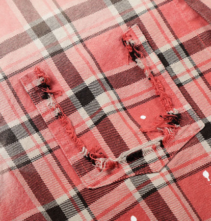 Wasteland Washed Plaid Overshirt