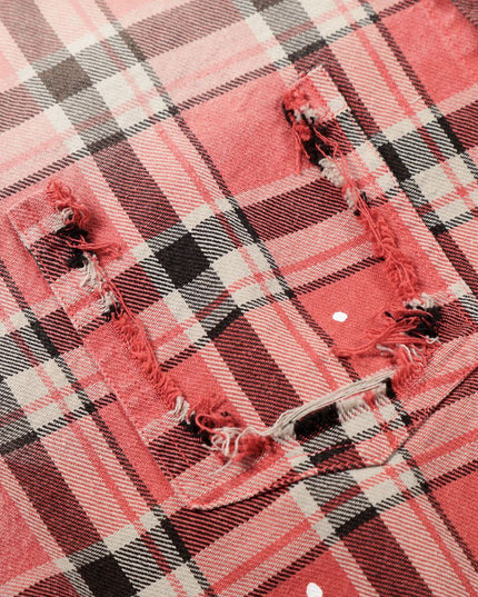 Wasteland Washed Plaid Overshirt