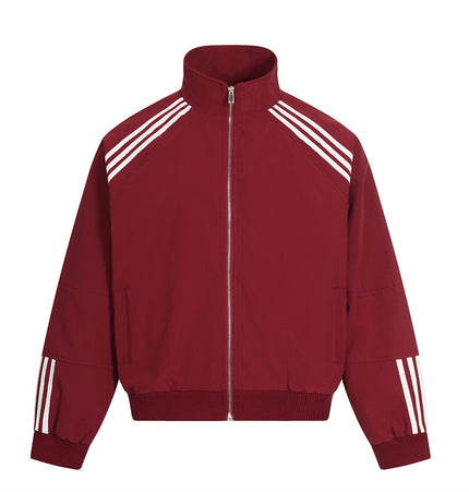 Pleated Three-Stripe Sports Set