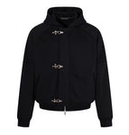M / black coat