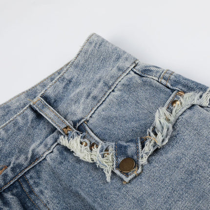 Heavy Washed Workwear Denim