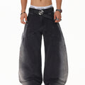 Gradient Deconstruction Scimitar Jeans