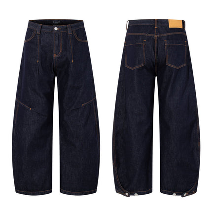 Vintage Deconstructed Scimitar Jeans