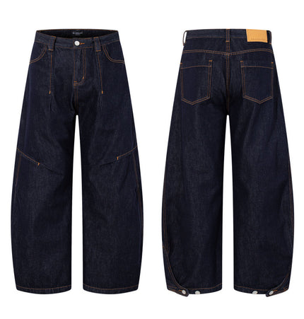 Vintage Deconstructed Scimitar Jeans