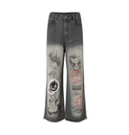 M / black trousers