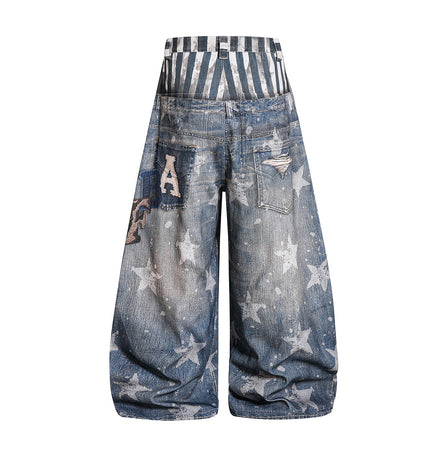 Curved Knife Denim