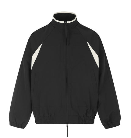 Deconstructed Colour-Block Jacket