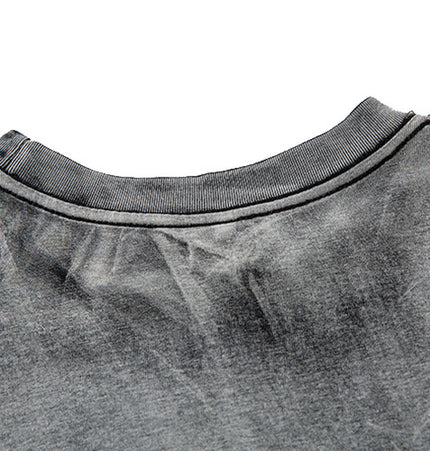 Tie-Dye Distressed Chain Tank