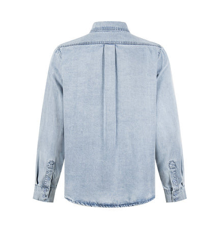 Washed Denim Shirt & Jeans Set