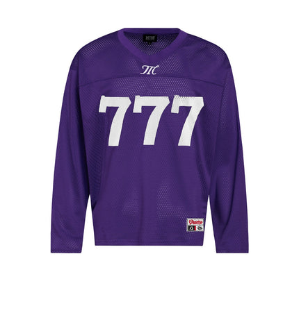Mesh Cut-Out Mesh Jersey