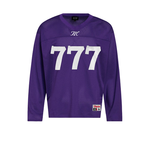 Mesh Cut-Out Mesh Jersey