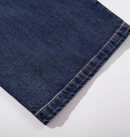 Rhinestone Scratch Denim