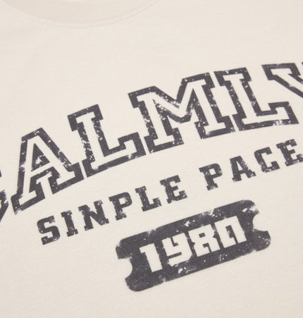 Letter Graphic Wide-Shoulder Tank