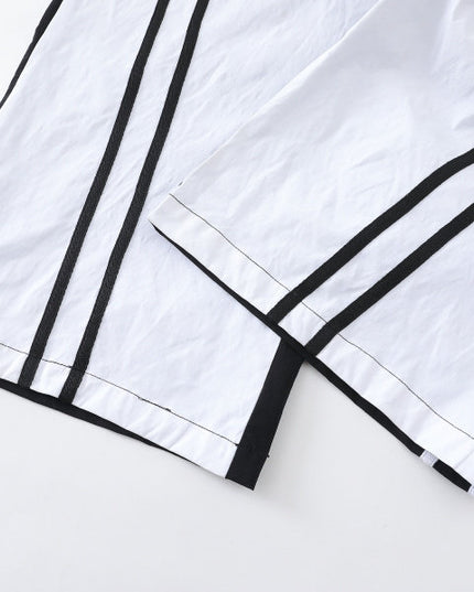 Patchwork Color Casual Pants
