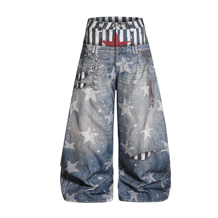 Curved Knife Denim