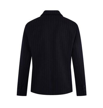 Relaxed Pinstripe Suit Set