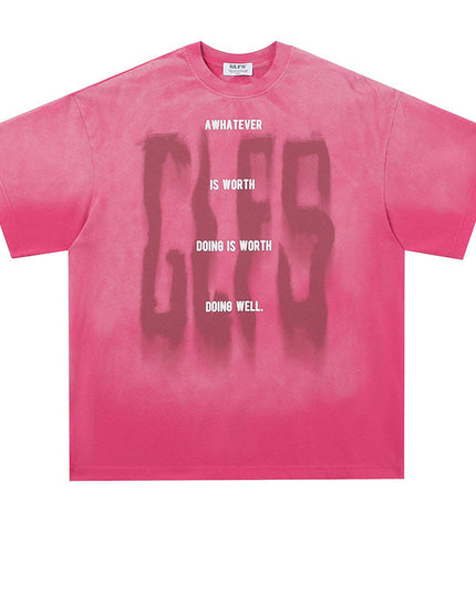 Graffiti Tie-Dye Tee