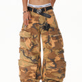 Camouflage Multi-Pocket Denim