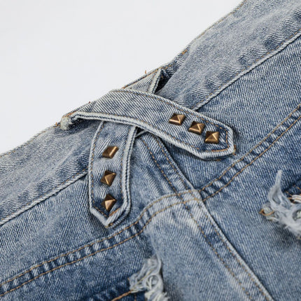 Heavy Washed Workwear Denim