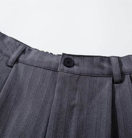 Relaxed Pinstripe Suit Set