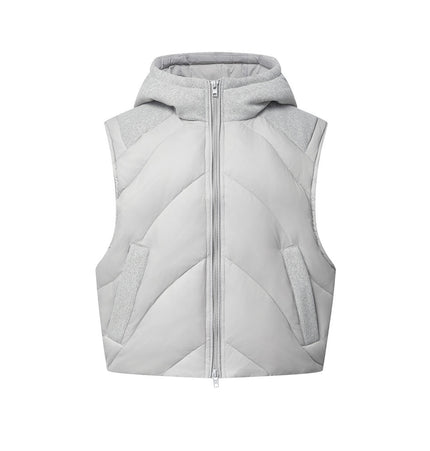 Two-Way Zip Puffer Vest